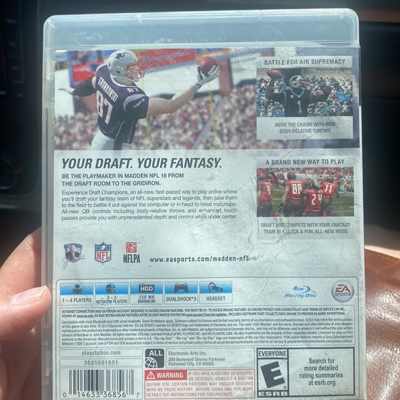 PS3 madden NFL 16 - Picture 2 of 4
